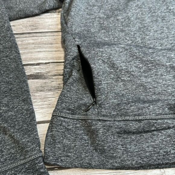 Old Navy Active Women Cozecore Cropped Scuba Hoodie Grey Gray S SM Small ST TALL - Picture 9 of 16
